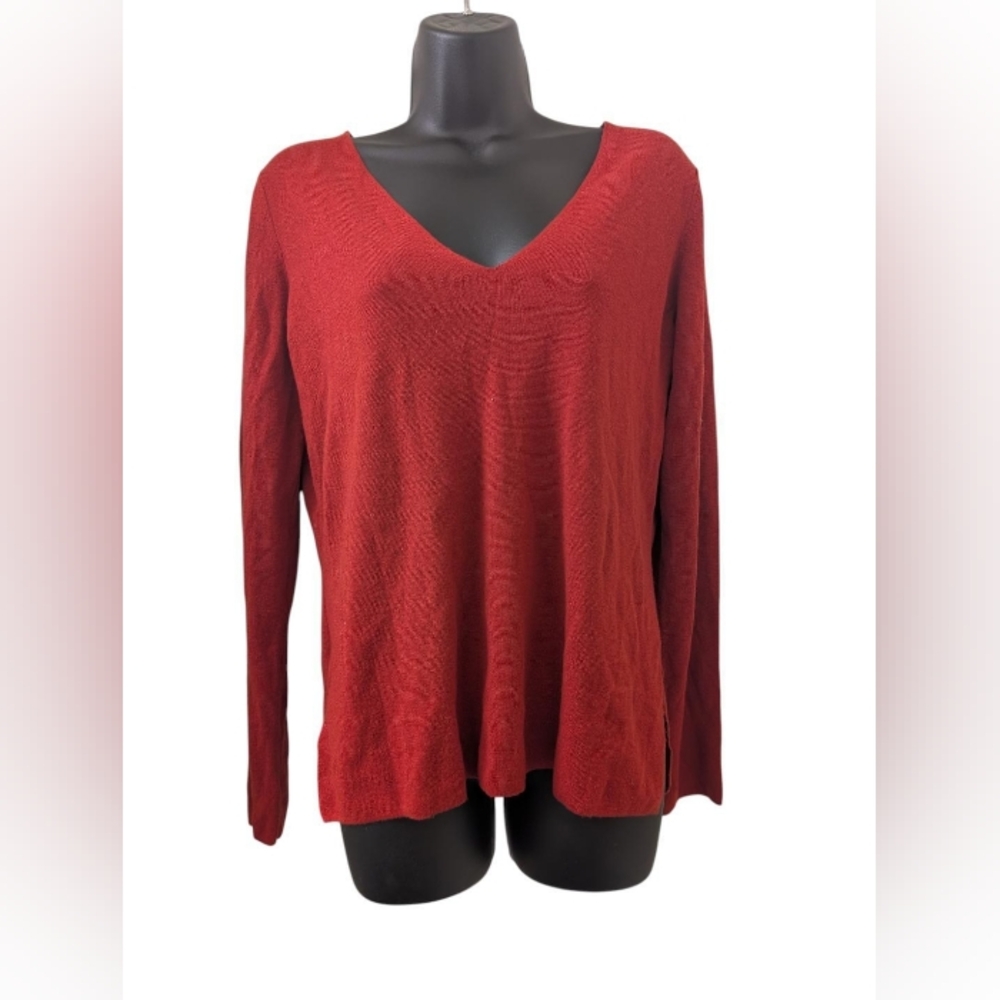 T By Alexander Wang Red Sweater in small